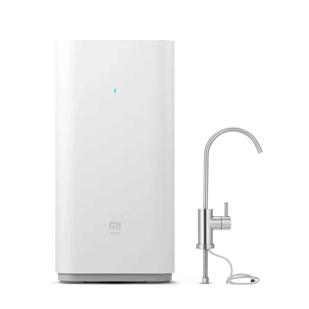 Xiaomi mi очиститель воды 400 г очиститель воды здоровье Поддержка Wi-Fi mi jia приложение Android IOS фильтры для воды бытовой инструмент