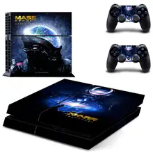 Mass Effect PS4 кожи PS 4 стикер Play station 4 наклейки s наклейки Pegatinas Adesivo для консоли playstation 4 и 2 контроллера