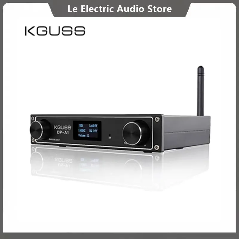 KGUSS DP-A1 TAS5352A Desktop Audio Amplifier CSR64215 Bluetooth 4.2/USB/Fiber/Coax/AUX Input 24BIT 192KHz 120W*2 APTX - ANKUX Tech Co., Ltd