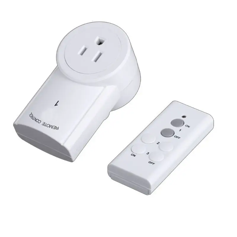 

Wireless Remote Control AC 110V Electrical Power Outlet Switch Socket US Plug for Smart Home Use Supplies