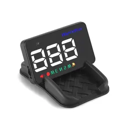Velocímetro Universal HUD GPS para coche, pantalla Digital A5, alerta de exceso de velocidad, proyector de parabrisas, navegación para coche