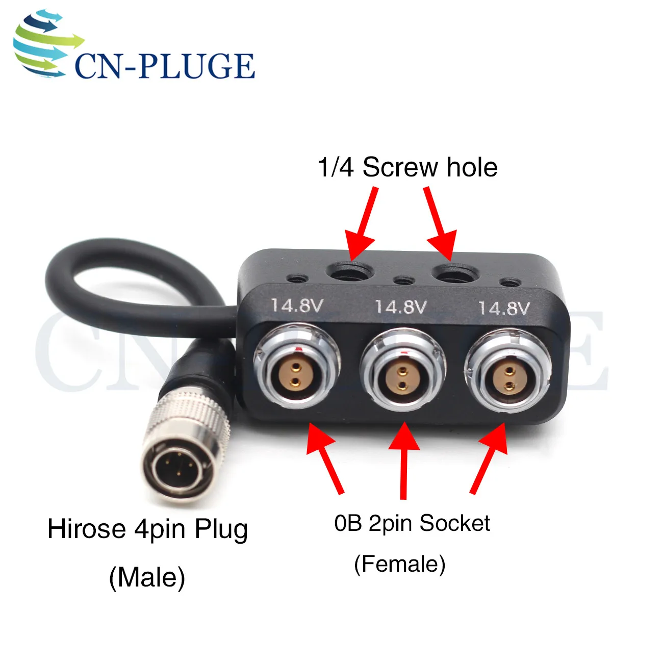 ARRI AMIRA/sony CAMERA 1-3 12v Hirose 4pin разветвитель питания, 0B 2pin Трехходовой разветвитель
