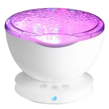 

Creative Ocean Wave Projector Light LED Night Light 7 Colors Projector Lamp Nightlight Illusion Light For Baby Children