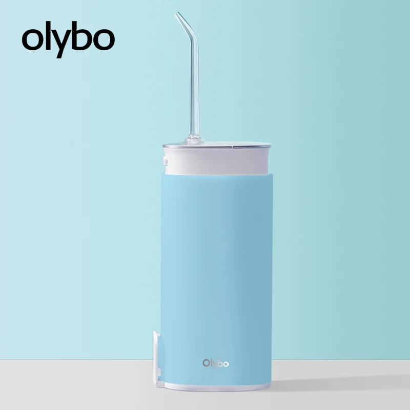 1 different nozzles Xiaomi olibo портативный ирригатор для полости рта USB Перезаряжаемый водный Стоматологический Ирригатор для чистки зубов струя воды зубочистка - Цвет: 1 different nozzles
