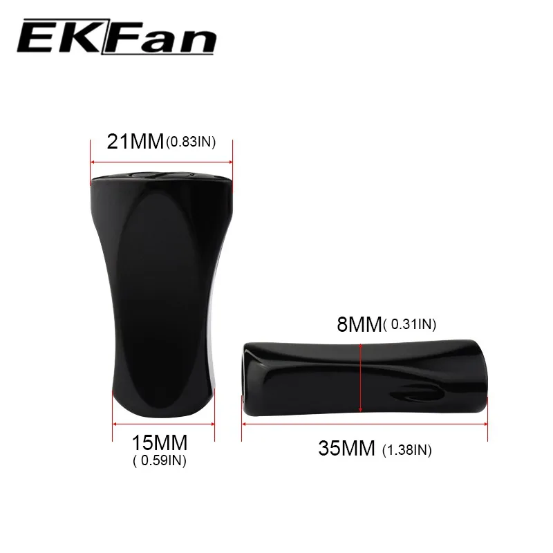 EKFan 2 шт. Рыболовные катушки ручки для приманки рыболовные детали снасти