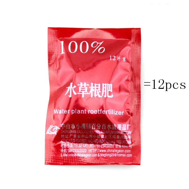 1Pack Of 12 Pcs Aquarium Fish Tank Aquatic Cylinder Water Plant Root Fertilizer Tablets Aquatic Fertilizer - Цвет: 1 pack of 12 pieces