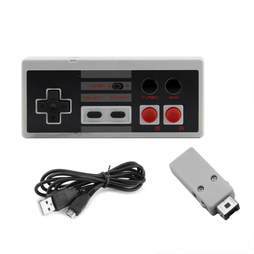  Retro Handheld Game controller 2.4G Wireless Gamepad Gaming pad for Mini NES Built-in 200mah batter