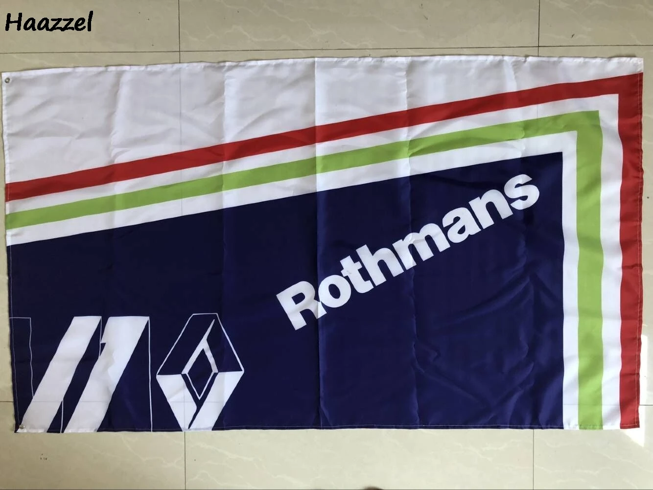 3ft x 5ft 3 x5ft Rothmans гоночная Формула 1 Renault гараж или мастерскую баннер, флаг печати баннер, флаг из полиэстера Размеры 150*90 см