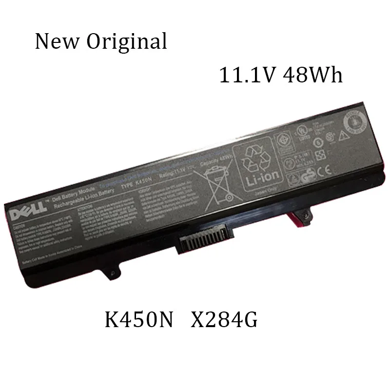 New Original Laptop replacement Li-ion Battery for DELL 1525 1526 1440 1750 1545 1546 K450N X284G  HP287 M911G RN873 11.1V 48Wh