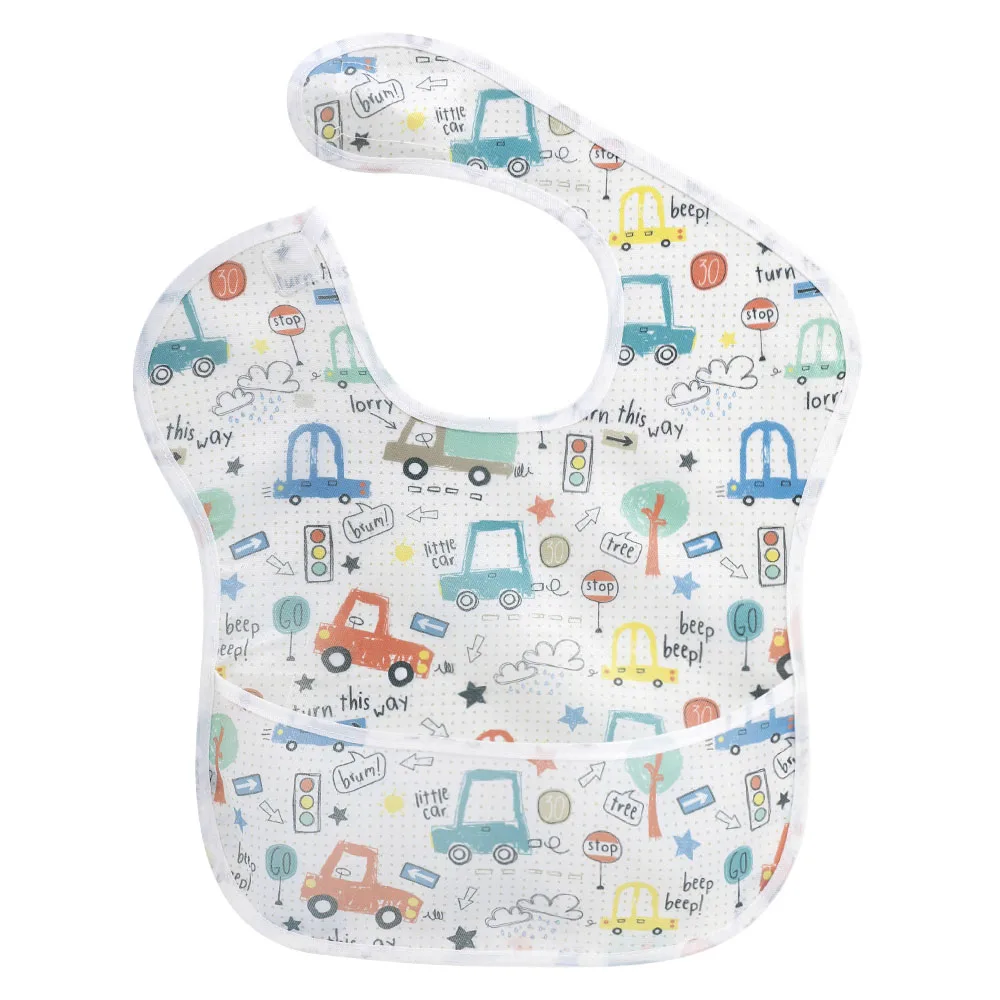 baby accessories carry bag	 Waterproof Baby Bibs 100% Polyester TPU Coating Feeding Bibs Washable Baby Bibs with Food Catcher for Baby Girls & Boys child safety seat Baby Accessories