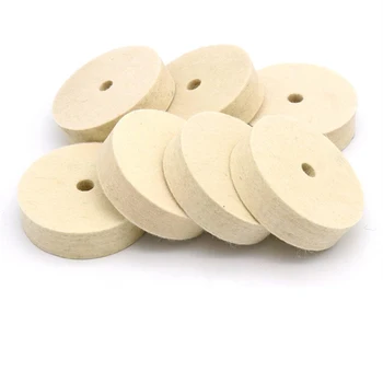 

1Pcs 3 inch Soft Felt Polishing Buffing Wheel Mixed Accessory polishing wheel for Rotary Tool