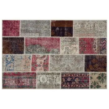 

Handmade Natural Vintage Patchwork Area Rug 120x180 Cm-3'11''X5'11''