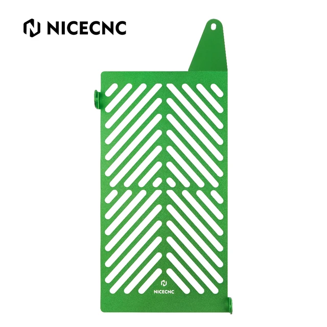 NiceCNC For Kawasaki KLR650 KLR 650 2008-2018 2009 2010 Motorcycle Radiator Guard Grille Cover Radiator Grille Protector Cover green