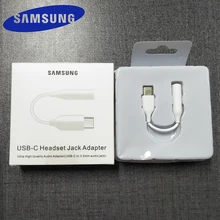 Кабель для наушников SAMSUNG type C 3,5 с разъемом USB C до 3,5 мм адаптер для наушников AUX для SAMSUNG Galaxy Note 10 Plus 10+ A90 A80 A60 A8S
