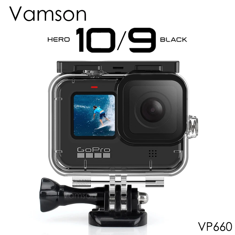 Водонепроницаемый чехол для Go Pro Hero 10 9 Gopro10 Black | Электроника