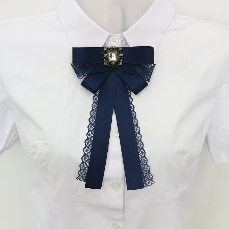 Лента галстук-бабочка брошь ткань кристалл броши аксессуары дамская бабочка броши-булавки значок для женщин