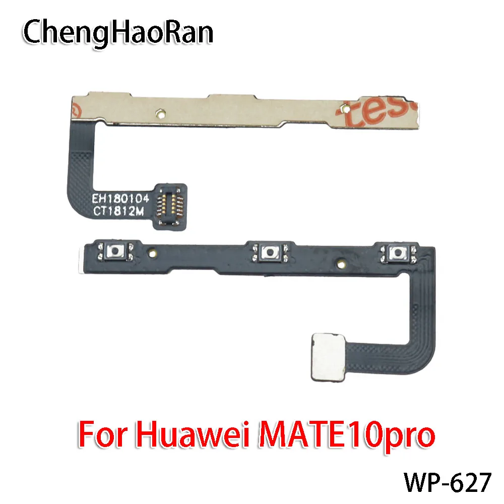 ChengHaoRan 2 шт./лот для huawei MATE9 MATE9pro MATE10 MATE10pro MATE20 гибкий кабель кнопка включения и выключения питания шлейф