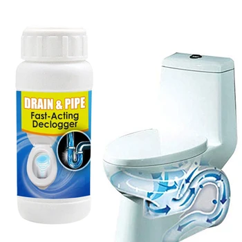 

Sink Drain Cleaner Powerful Pipe Dredging Agent Fast-Acting Declogger Clog Remover Pipe Toilet Kitchen Tool TSLM1