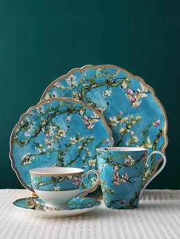 

Luxury Ceramic Coffee Mug Cup Milk Breakfast Coffee Mug Cute Small Coffee Cup And Saucer Ceramic Mug Canecas De Porcelana Cups