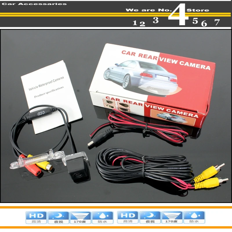 LiisleeCar Camera For Skoda Superb Super B 2002~2008 High Quality Rear View Back Up Camera For PAL NTSC  CCD + RCA (8)