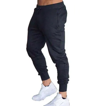 

2020 New Spring Autumn Brand Gyms Men Joggers Sweatpants 95%cotton