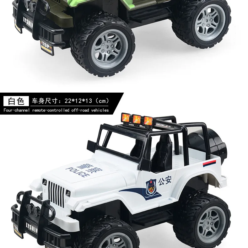 1:18 Масштаб RC автомобиль 4WD дистанционное управление игрушки радио автомобиль грузовик электрический внедорожник джип внедорожные игрушечные модели автомобилей для детей Подарки