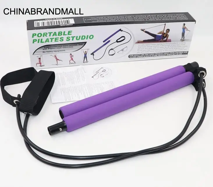 

Kit Gym Workout Fitness Accessories Body Building Equipment Lightweight Protable Pilates Stretch Exercise Stick