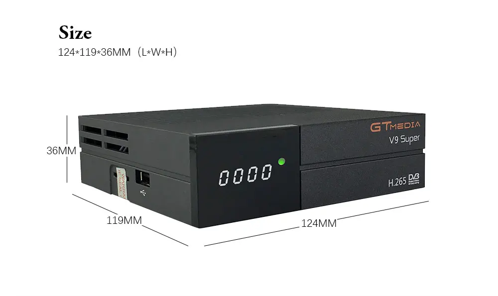 GTMedia V9 Супер Спутниковый ресивер Bult-in WiFi с cccam 7 линий для 2 года Европа clines Full HD DVB-S2 Freesat V9 рецептор