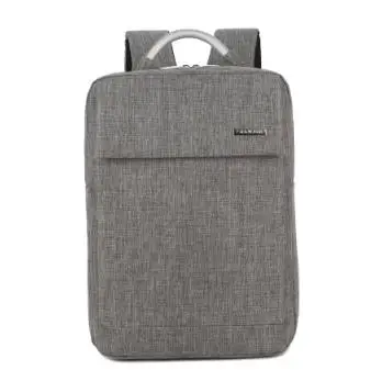Водонепроницаемые нейлоновые рюкзаки унисекс рюкзаки для ноутбука повседневные Рюкзаки подходят для 15-17 дюймовых рюкзаков mochila - Цвет: Серый
