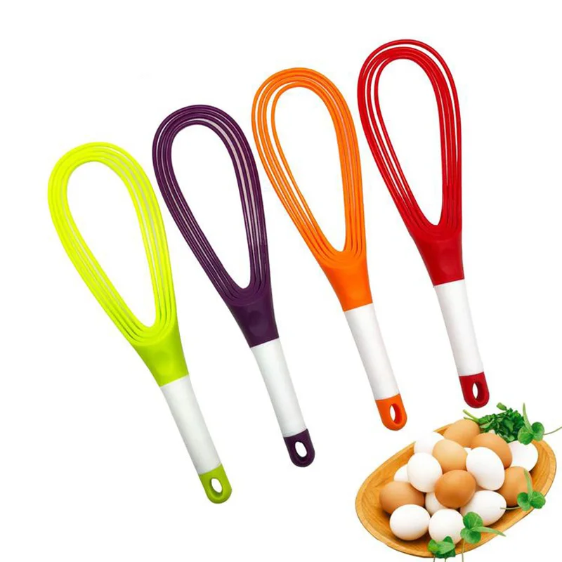 NUBECOM Foldable Egg Mixer Baking Cooking Egg Tools Manual Cream Blender Creative Beaters Foamer Whisk Cook Kitchen Gadgets