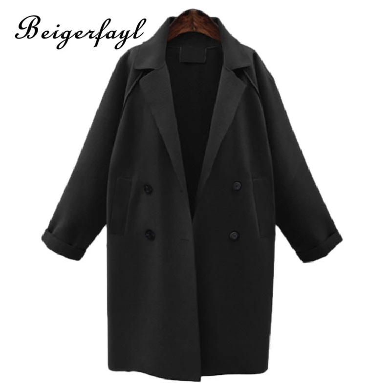 Beigerfayl Тренч Femme шерстяные пальто длинные Casaco Corta Vento Feminino воротник Баян тренкот 9202