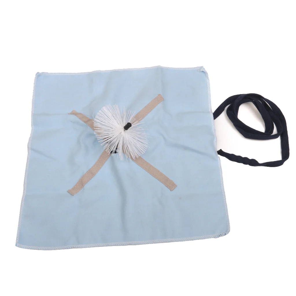 2x Alto Tenor Saxophone Pull Through Cleaner Swab Cloth Brush Sax Maintenance