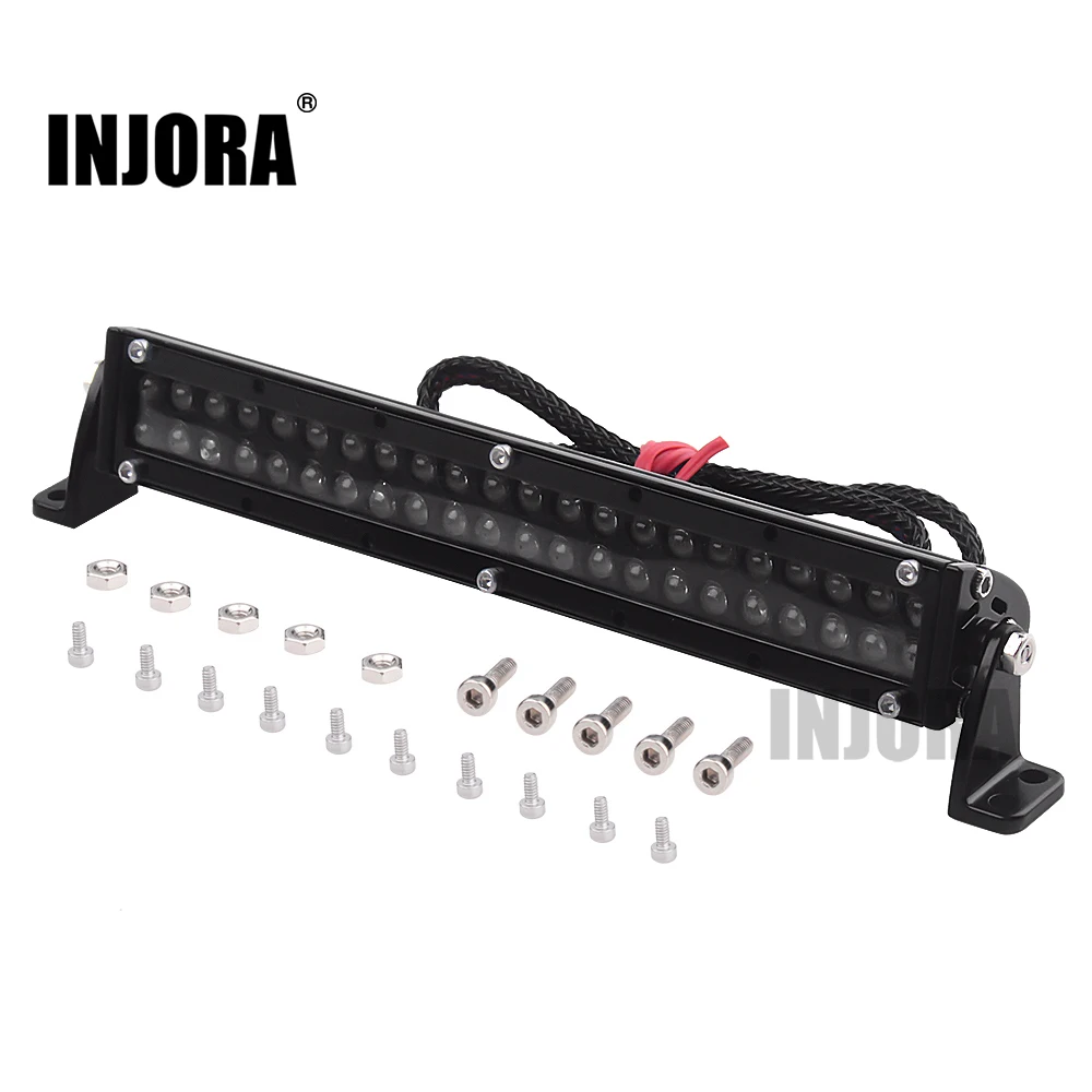 

High Performance Metal 44 LED Roof Lamp Light Bar for 1/10 RC Crawler Axial SCX10 D90 TAMIYA CC01 Traxxas TRX-4 Trx4