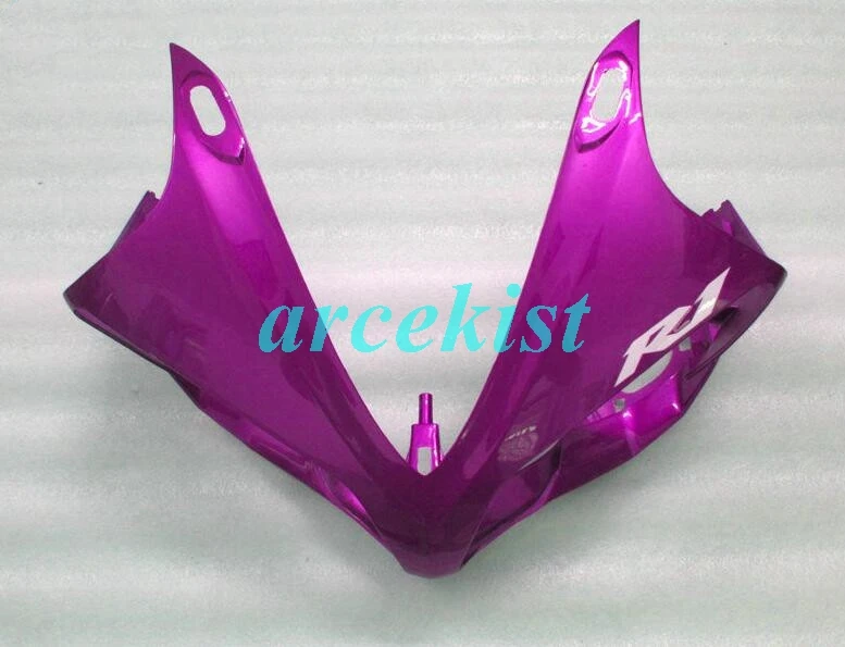 4 подарки ABS прессформы Мотоцикл Обтекатели подходит для Yamaha YZF-1000-R1 2007 2008 07 08 обтекатель кузова набор на заказ Фиолетовый Черный Прохладный