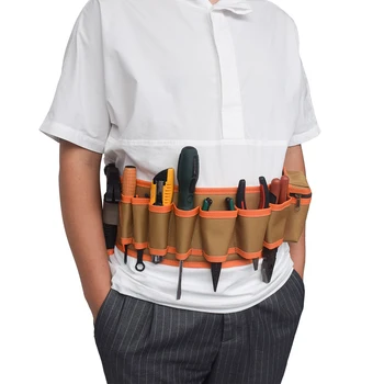 

Heavy Duty Tool Pouch, Fishing Bait Tackle Box Storage Waist Carrier Lure Reel Holder Container Case,Adjustable Waist Strap