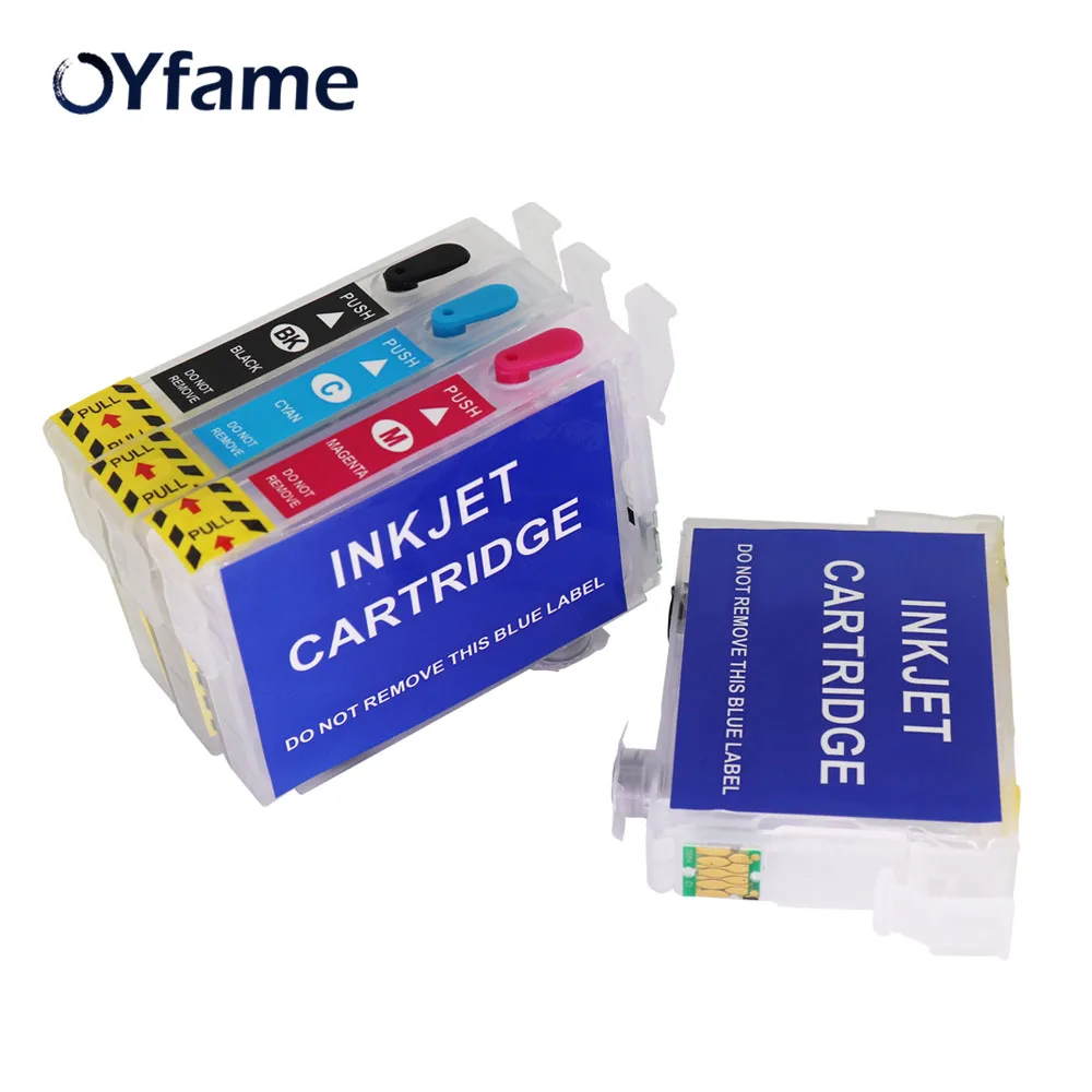 OYfame T2001 T200XL чернильный картридж с чипом АРК для Epson XP 100 200 300 400 310 410 WF 2510 2520