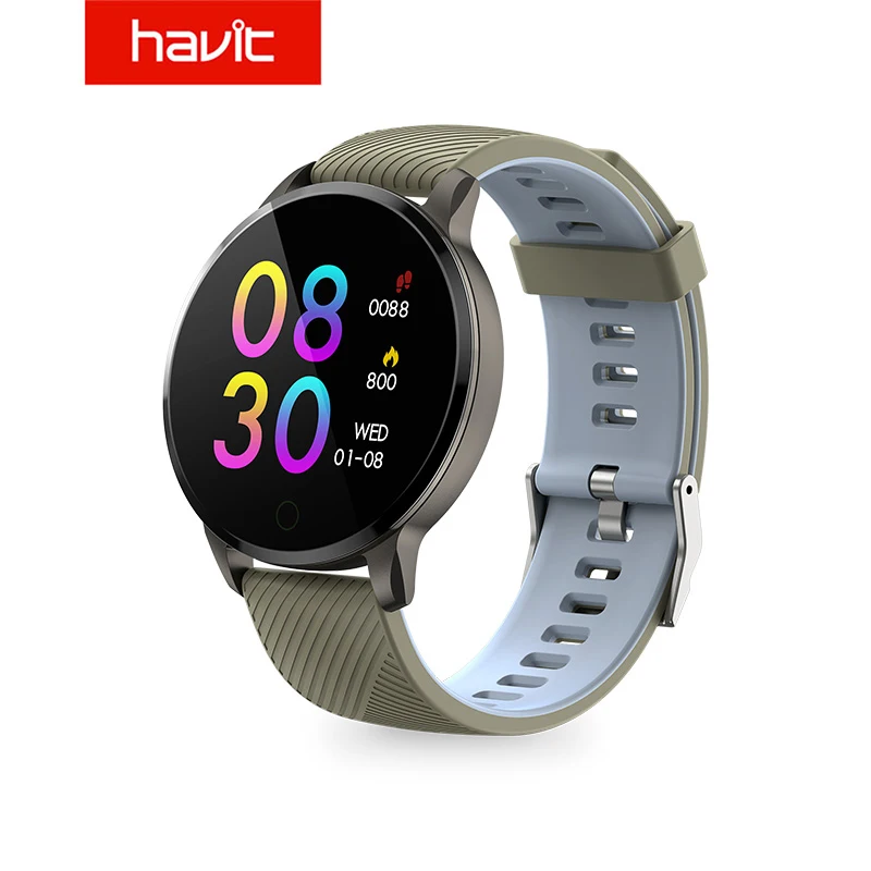 Умные часы HAVIT H1113A с магнитной всасывающей зарядкой 240 * 240RGB цветной сенсорный