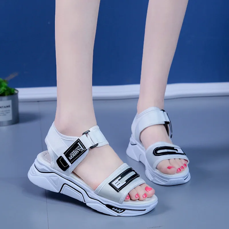 

Beach Sandals In Women's Sandals Outdoor Sneakers 2020 New Women Casual Cool Shoes Fashion Classics Shoes Breath Female Shoes 35