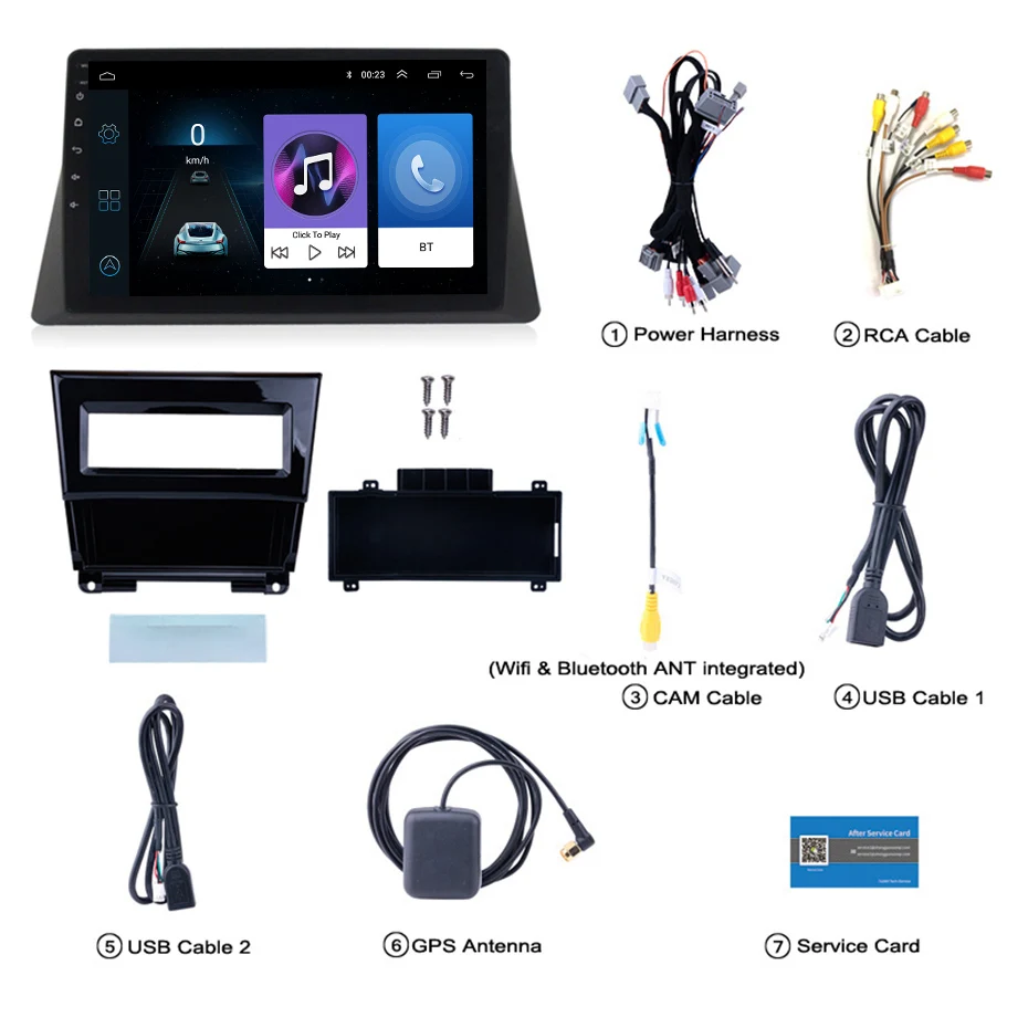 Для Honda Accord 2008-2013 Автомобиль Радио мультимедийный видеоплеер навигации gps Android 8,1 аксессуары SWC BT WI-FI седан без dvd