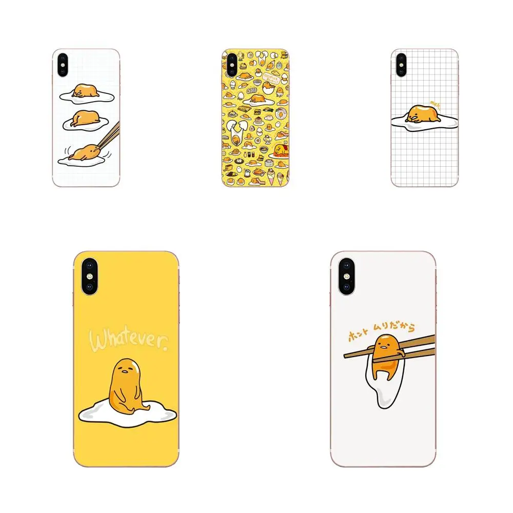 

Hot Selling Design Skin Thin Cell Case Cute Gudetama Lazy Egg For Apple iPhone 4 4S 5 5C 5S SE 6 6S 7 8 Plus X XS Max XR