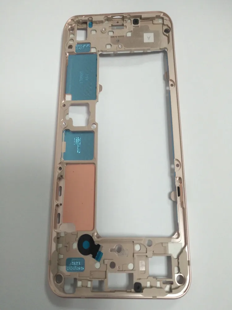 Для LG Q6 M700N корпус средней рамы с пластиной ободок чехол задняя рамка для LG Q6 M700N задняя Рамка Замена запчастей