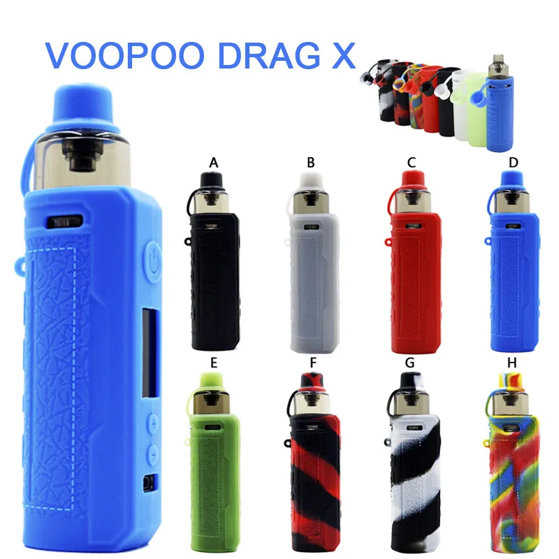 Drag X защитный силиконовый чехол Обложка наклейка обмотка 510 адаптер Rba для Voopoo