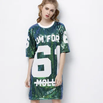 

New Fashion T-shirts Women Black and White Letters Long Loose T Shirt Girls Student Leisure T-shirt Ladies Night Club Clothing