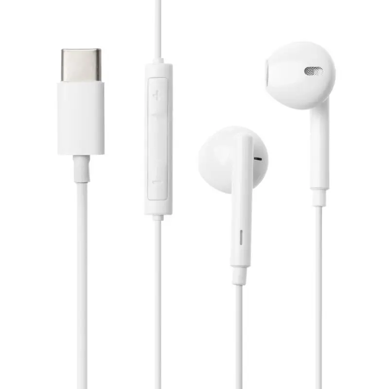 

USB 3.1 Type C USB C Earphone Microphone Volume Control For Mi 9 6 8 Mix 2 Huawei Mate 20/10 P20