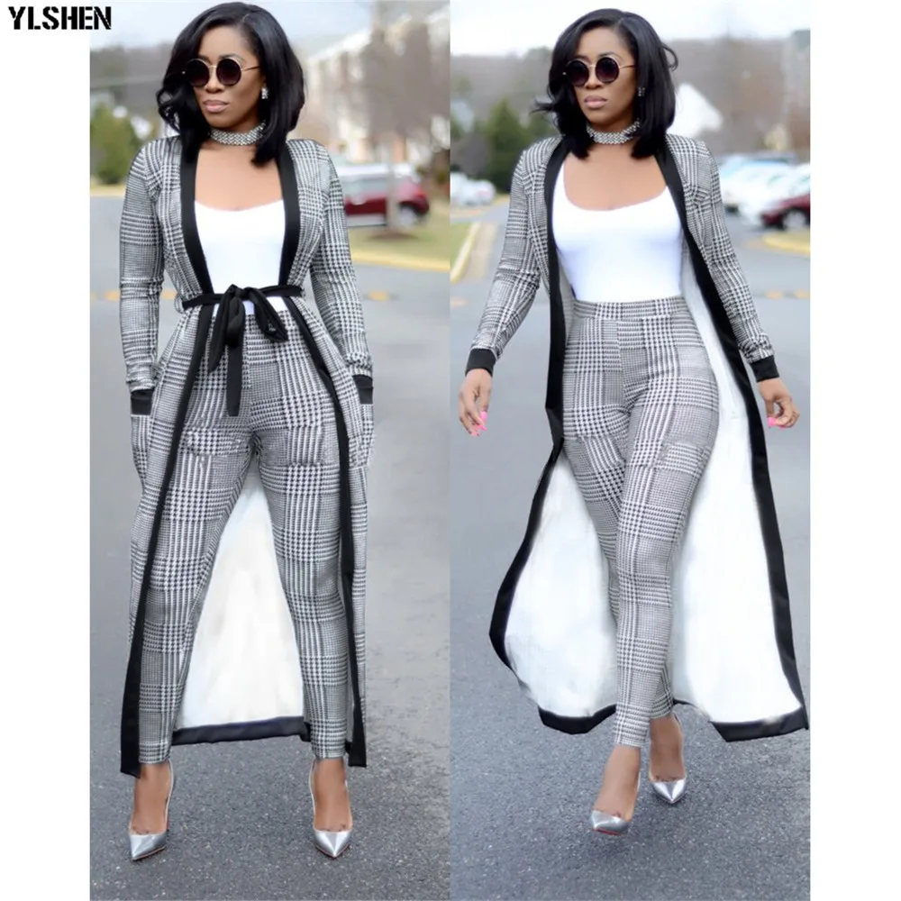 Print African Dresses for Women 2 Piece Set Dashiki Plus Size African Clothes Africa Clothing Pants Suit Bazin Robe Africaine 41