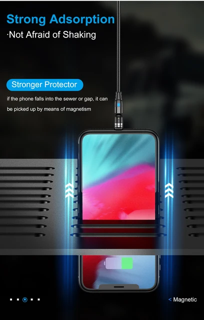 GTWIN magnetyczny kabel USB do ładowarki iphone #8217 a 540 stopni obrót kabla USB typu C do kabla Xiaomi Samsung Magnet Charge Micro USB tanie i dobre opinie NONE TYPE-C LIGHTNING 2 4A CN (pochodzenie) USB A Magnetyczne Ze wskaźnikiem LED GTWIN magnetyczny kabel USB do ładowarki iphone #8217 a 540 stopni obrót kabla USB typu C do kabla Xiaomi Samsung Magnet Charge Micro USB tanie i dobre opinie NONE TYPE-C LIGHTNING 2 4A CN (pochodzenie) USB A Magnetyczne Ze wskaźnikiem LED