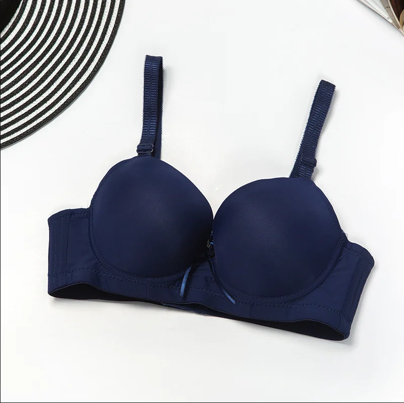 

B C Cup Wire Free Women Bra Ladies 2019 Breathable Sexy Underwear Female Fashion Push Up Bra Comfort Wireless Bra