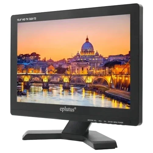 Автомобильный телевизор Eplutus EP-158T экран 15,4” 1920*1080 DVB-T DVB-T2 VGA HDMI