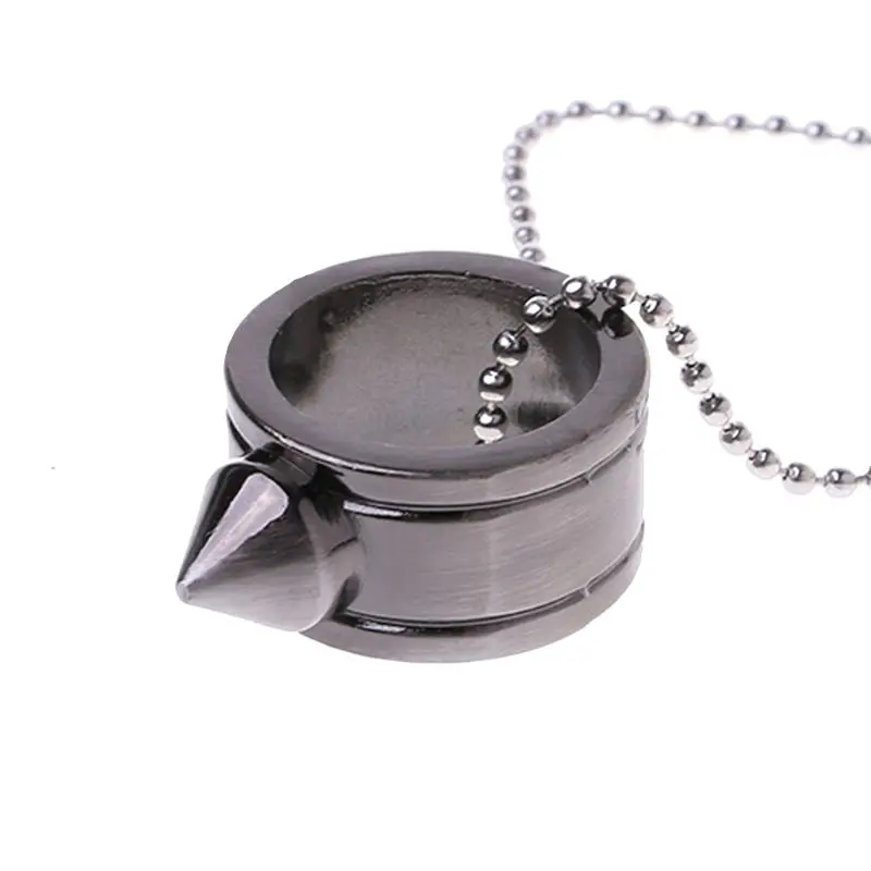 Вольфрамовая сталь, принадлежности для самообороны, кольцо для женщин и мужчин, безопасное кольцо для выживания с цепочкой, инструмент