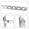 Wall Mounted Clothes Drying Rack 6 Holes Home Organizer Clothes Folding Hangers Indoor Space Saving Stainless Steel 4